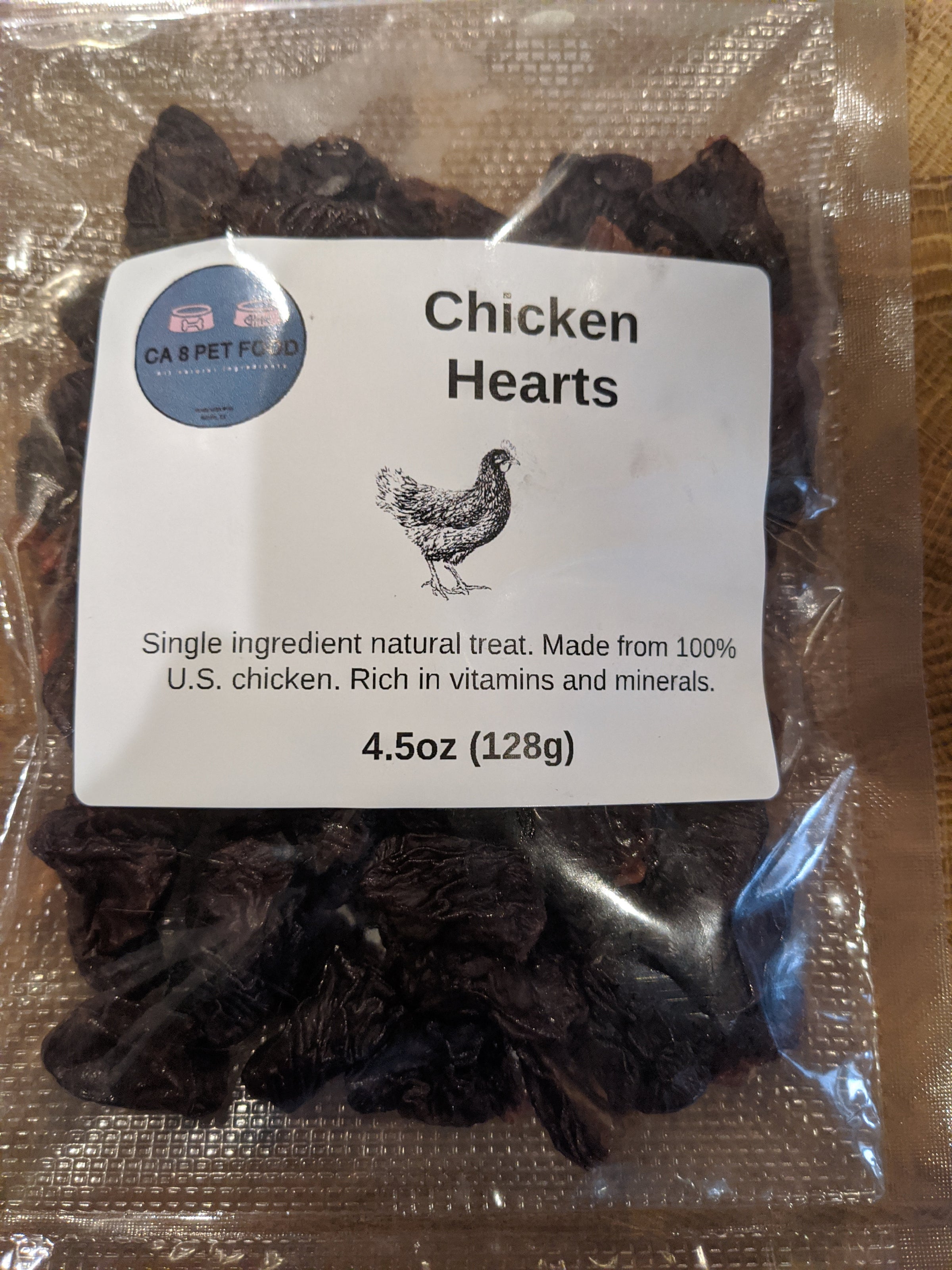 Dehydrated Chicken Hearts J P Larios LLC